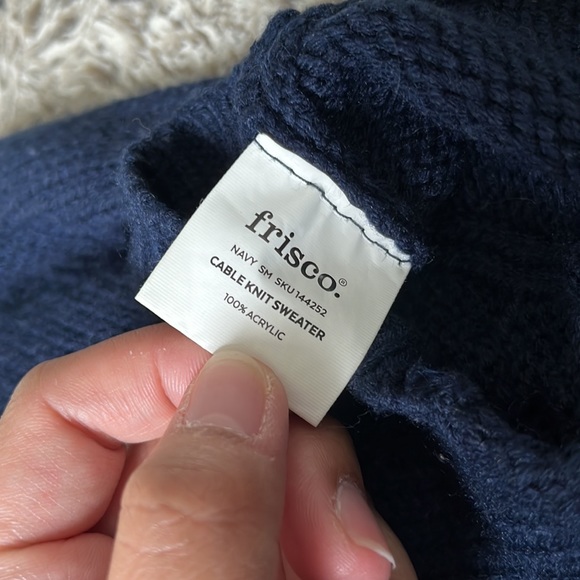 Cable Knit Sweater for Dogs Size Small - Picture 5 of 5